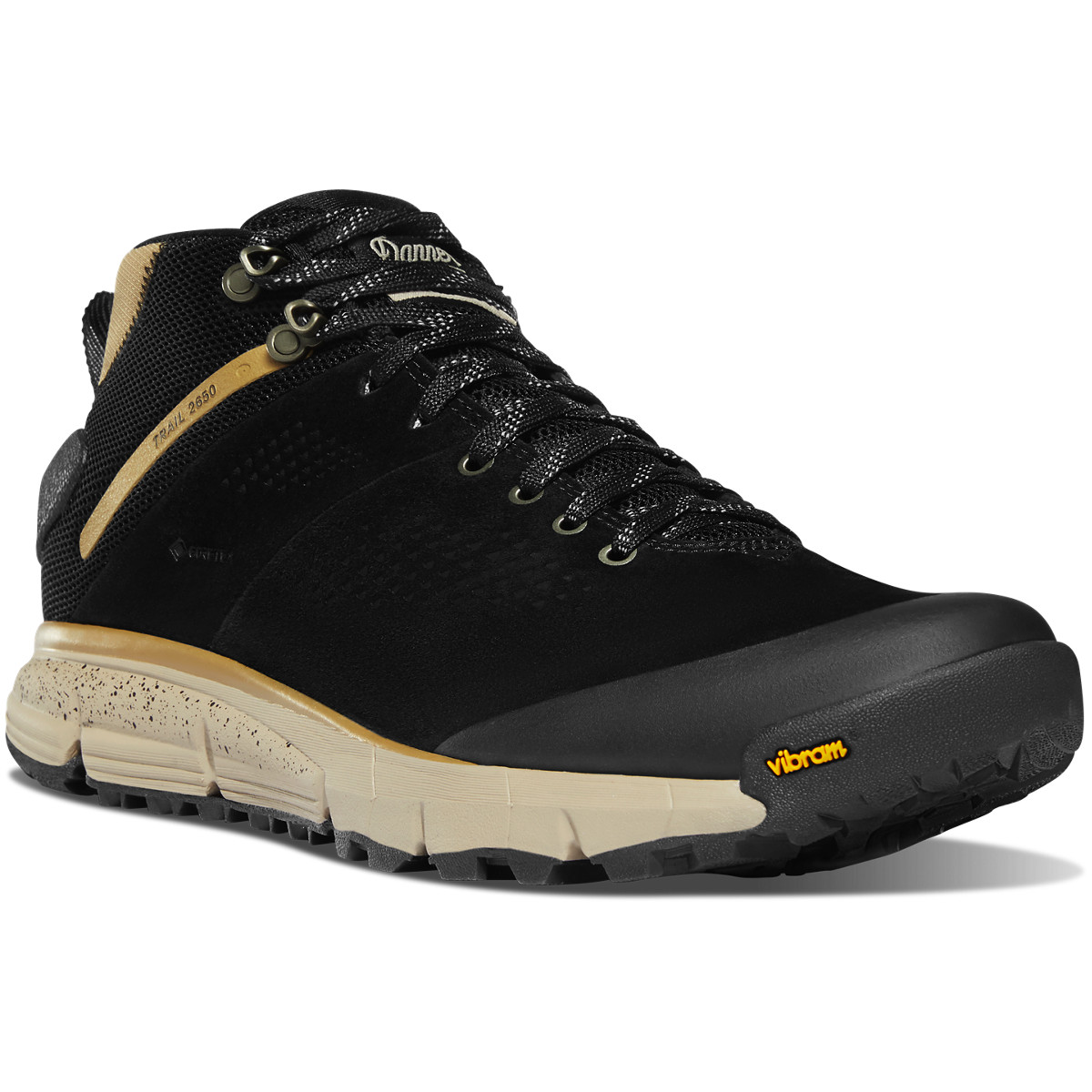 Zapatillas Trekking Danner Hombre Mexico - Trail 2650 Mid GTX Negros - EZKHU8046